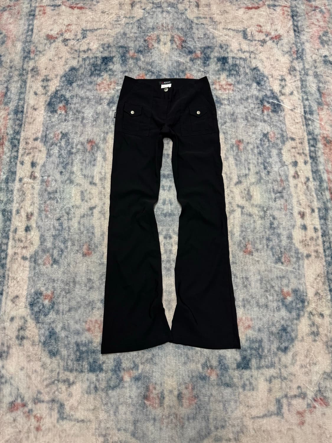 Morgan cargo pocket nylon boot cut pants 상품이미지2