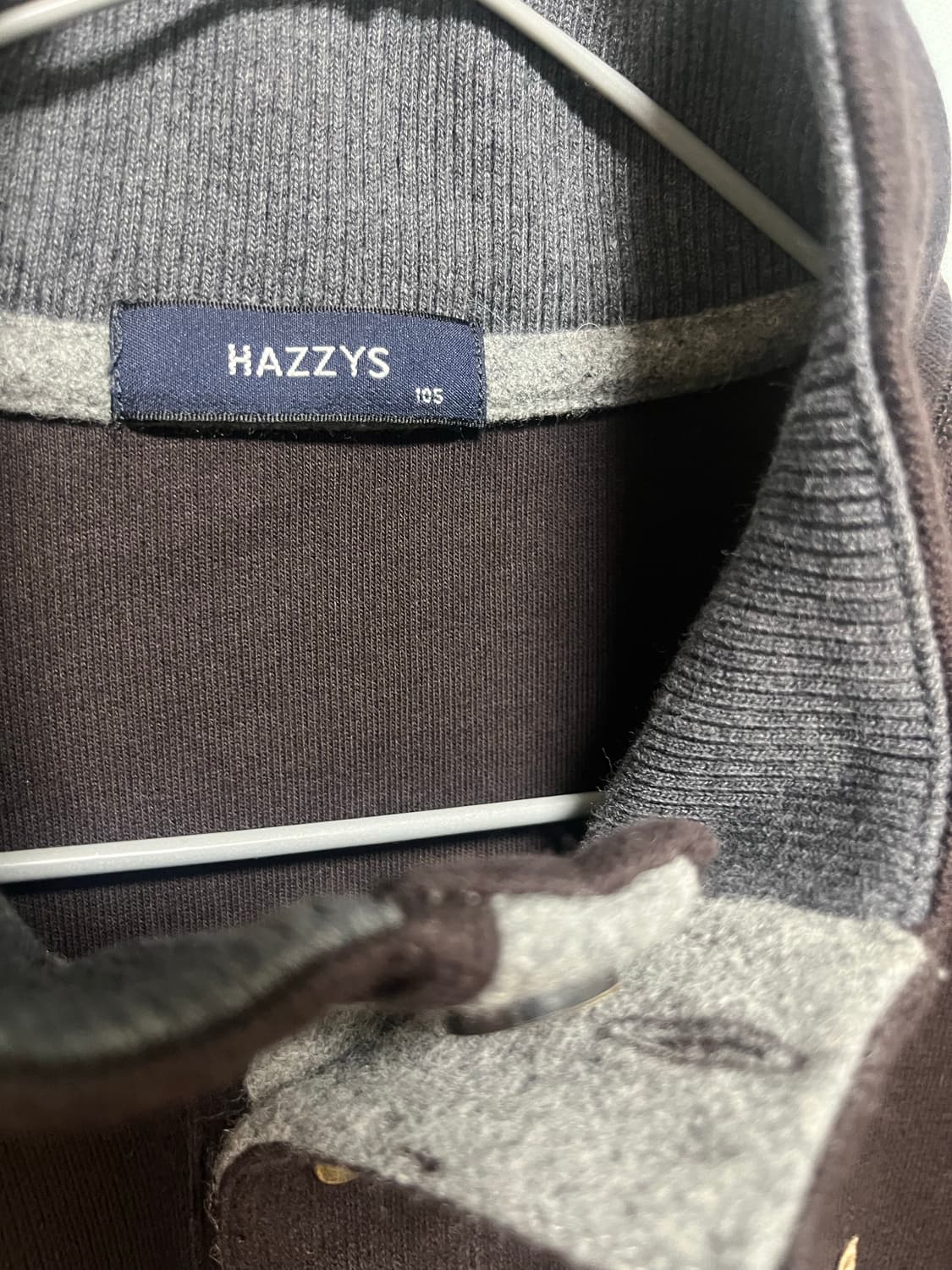 헤지스 브라운 면 혼방 스웨트셔츠 상품이미지4