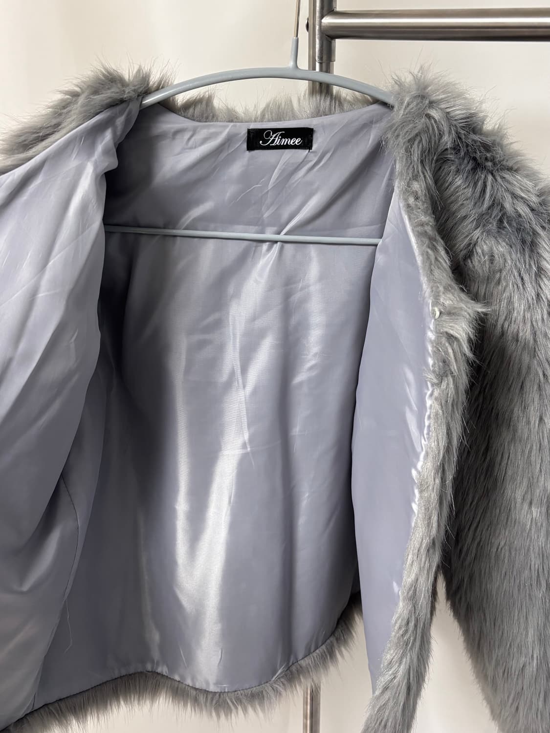 그레이쉬 페이크 퍼 점퍼 상품이미지4