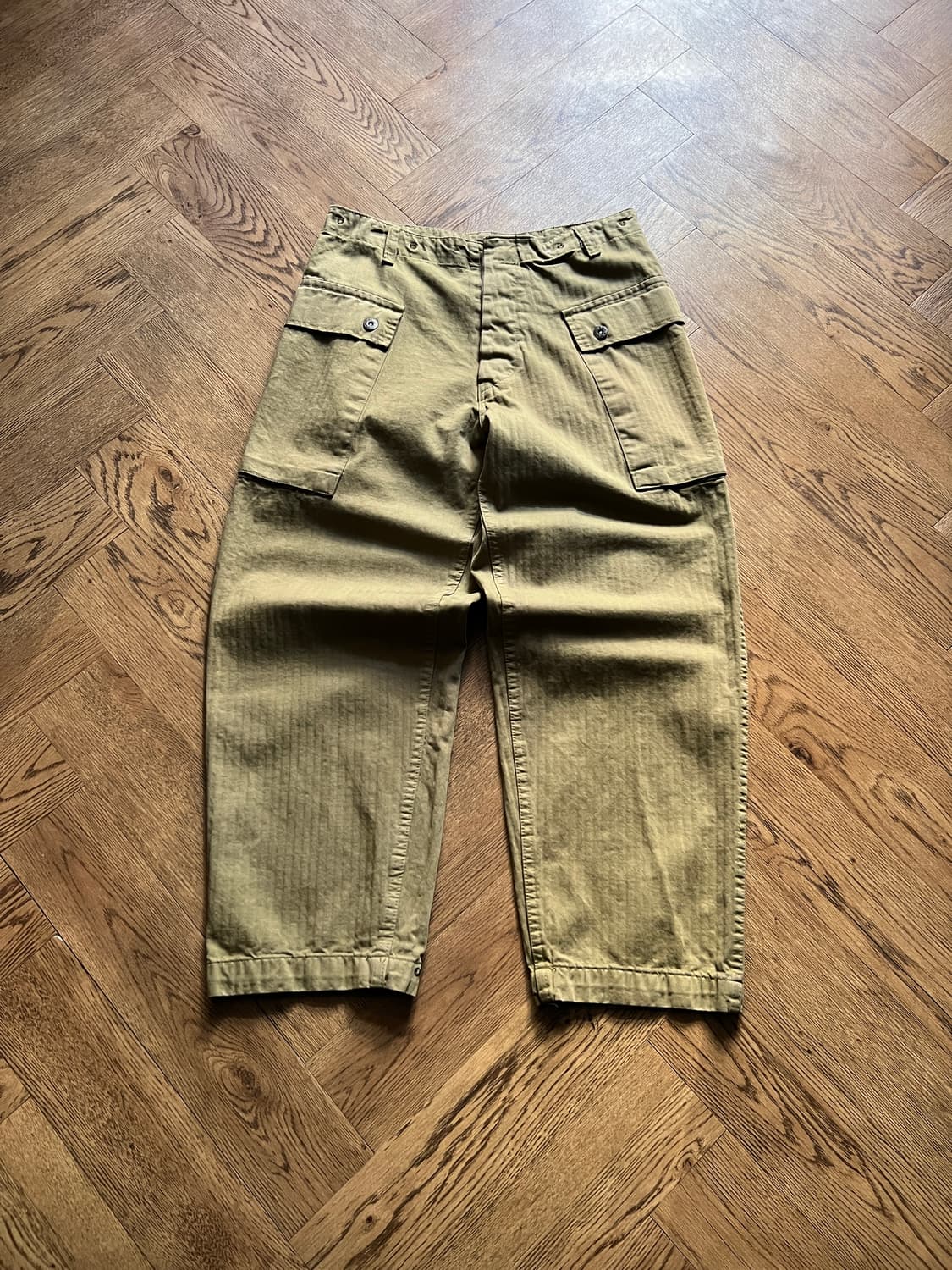 [30]USMC P-44 타입 HBT 유틸리티 트라우저 상품이미지2