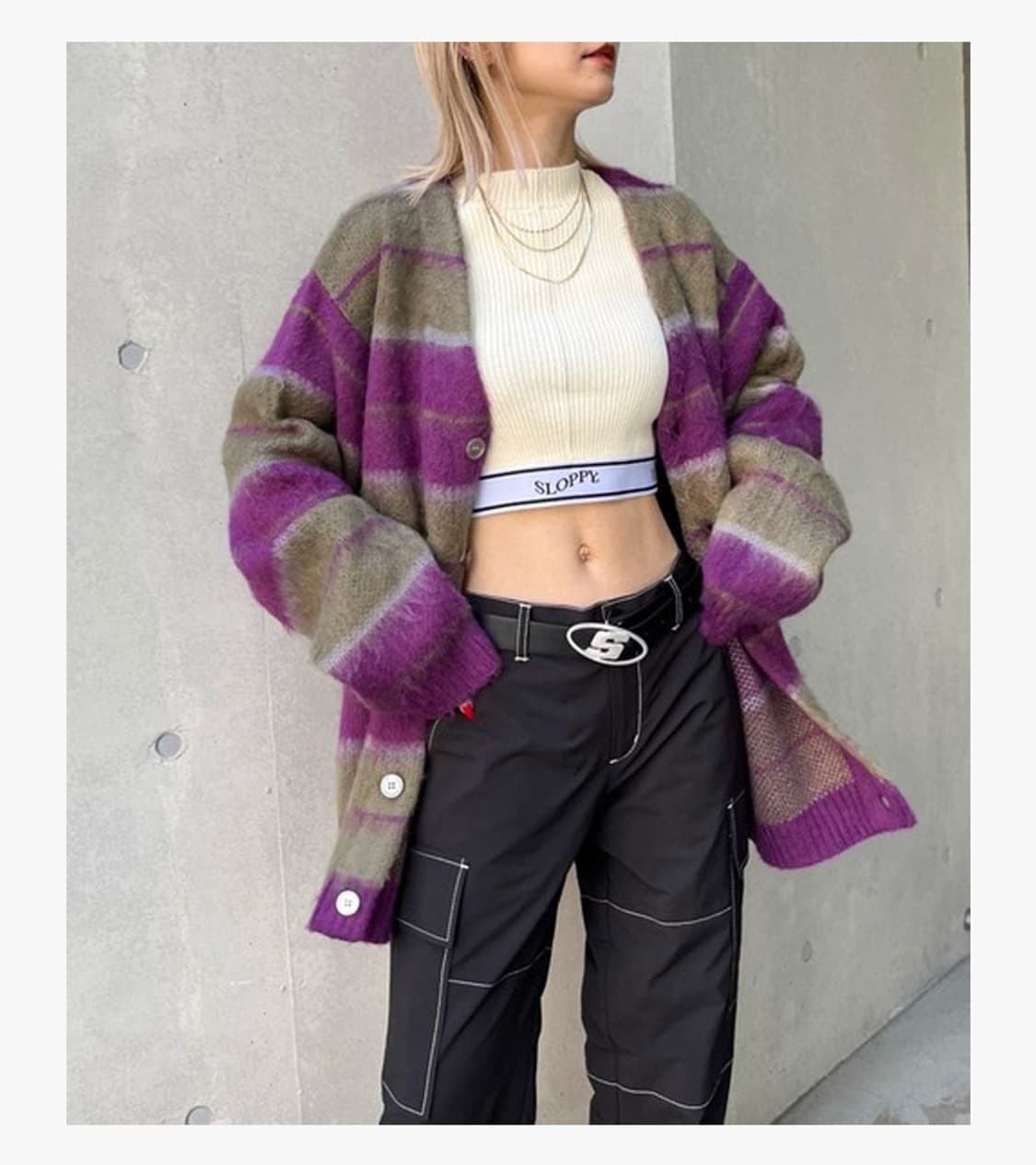 WHO’S WHO GALLERY - MOHAIR CARDIGAN 상품이미지3