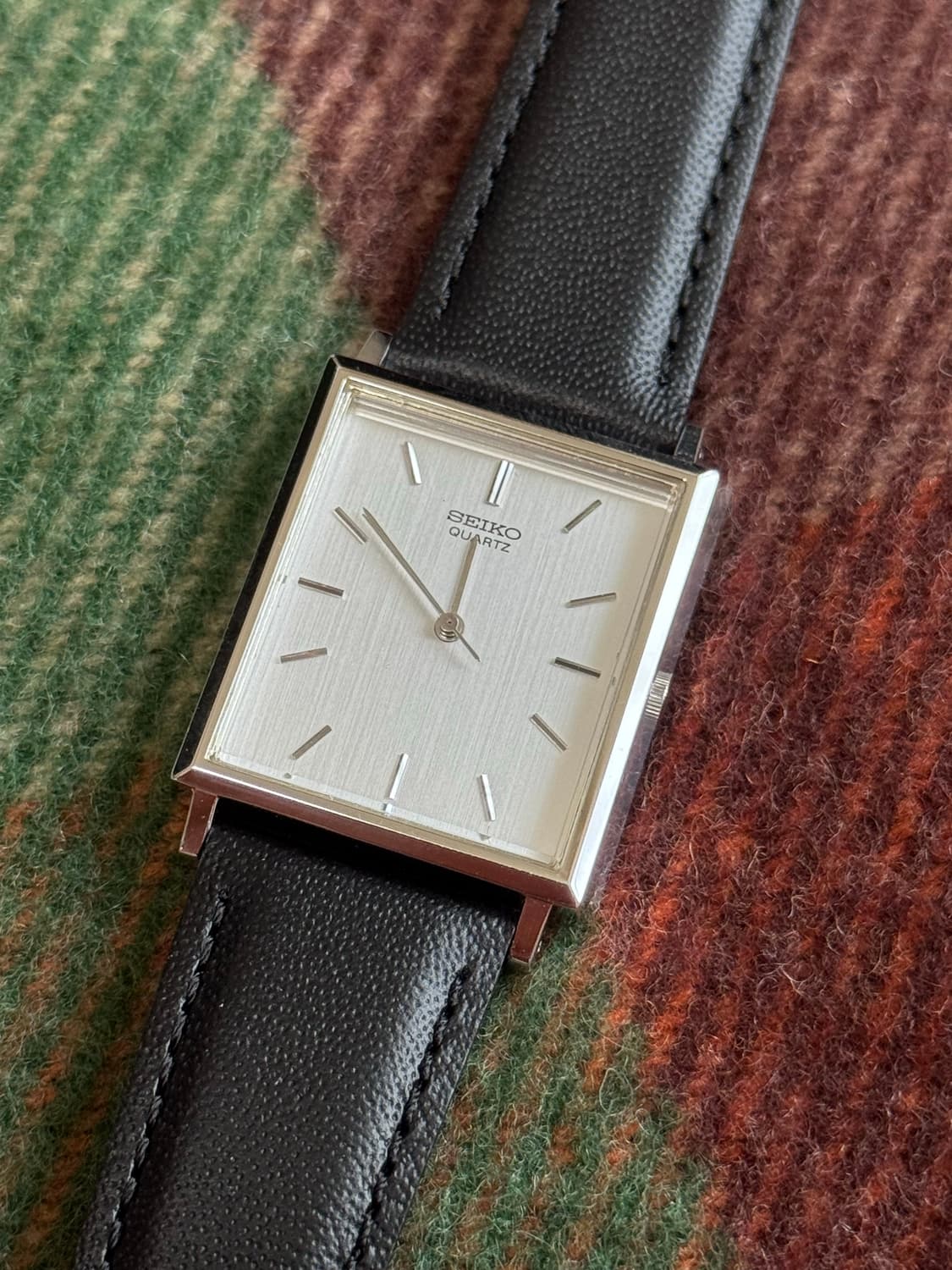 80s Seiko tank quartz 상품이미지4