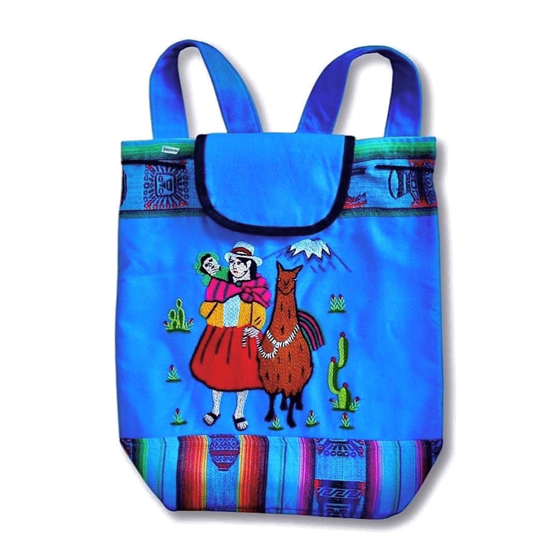 남미 핸드메이드 알파카 복조리 백팩 가방 아메카지 상품이미지1