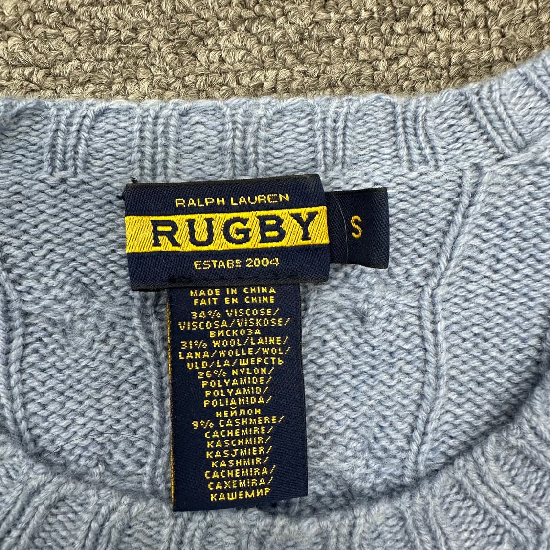 랄프로렌럭비 여성 니트 원피스 상품이미지4