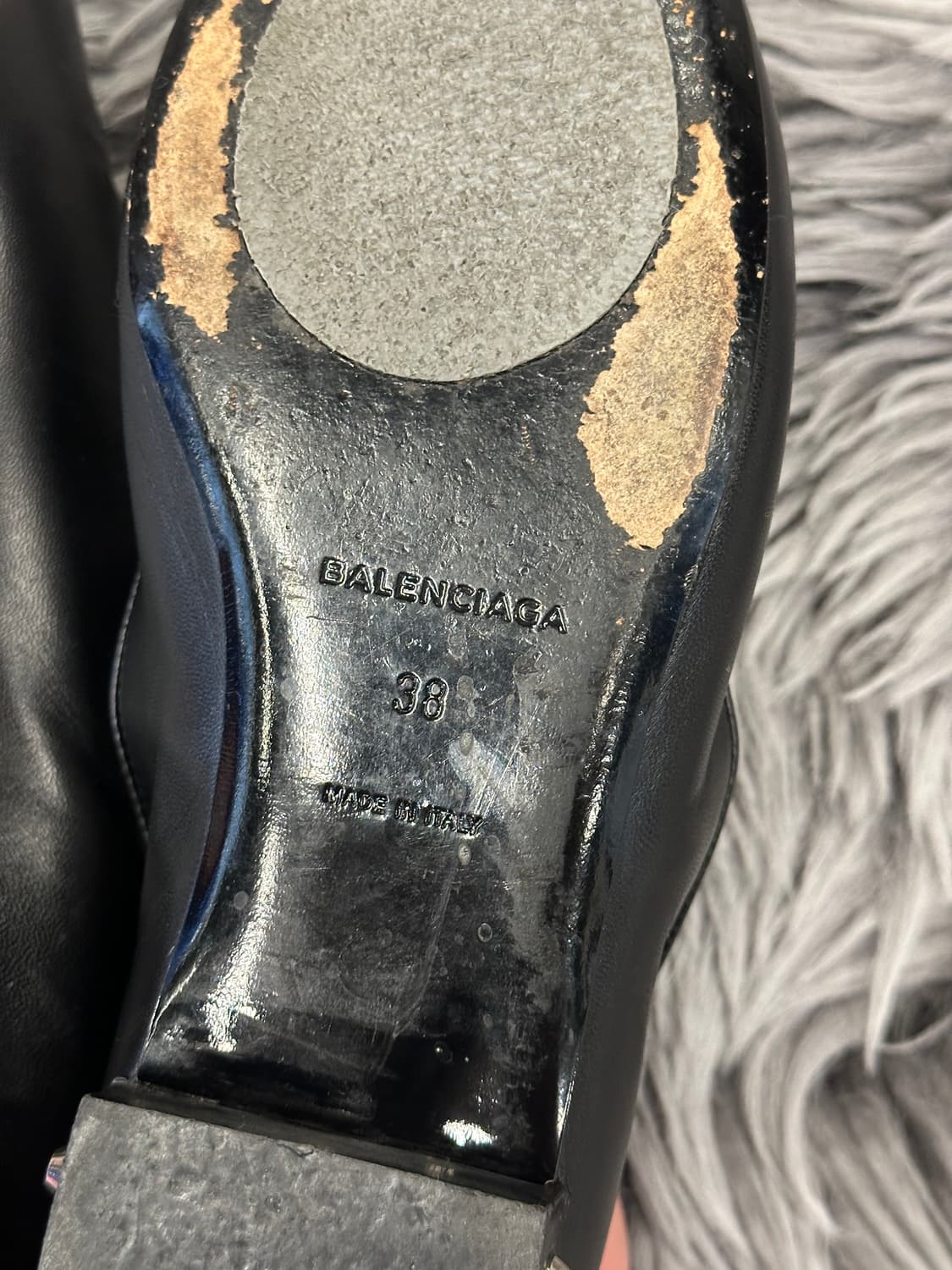 발렌시아가 BALENCIAGA 가죽 플랫슈즈 상품이미지8