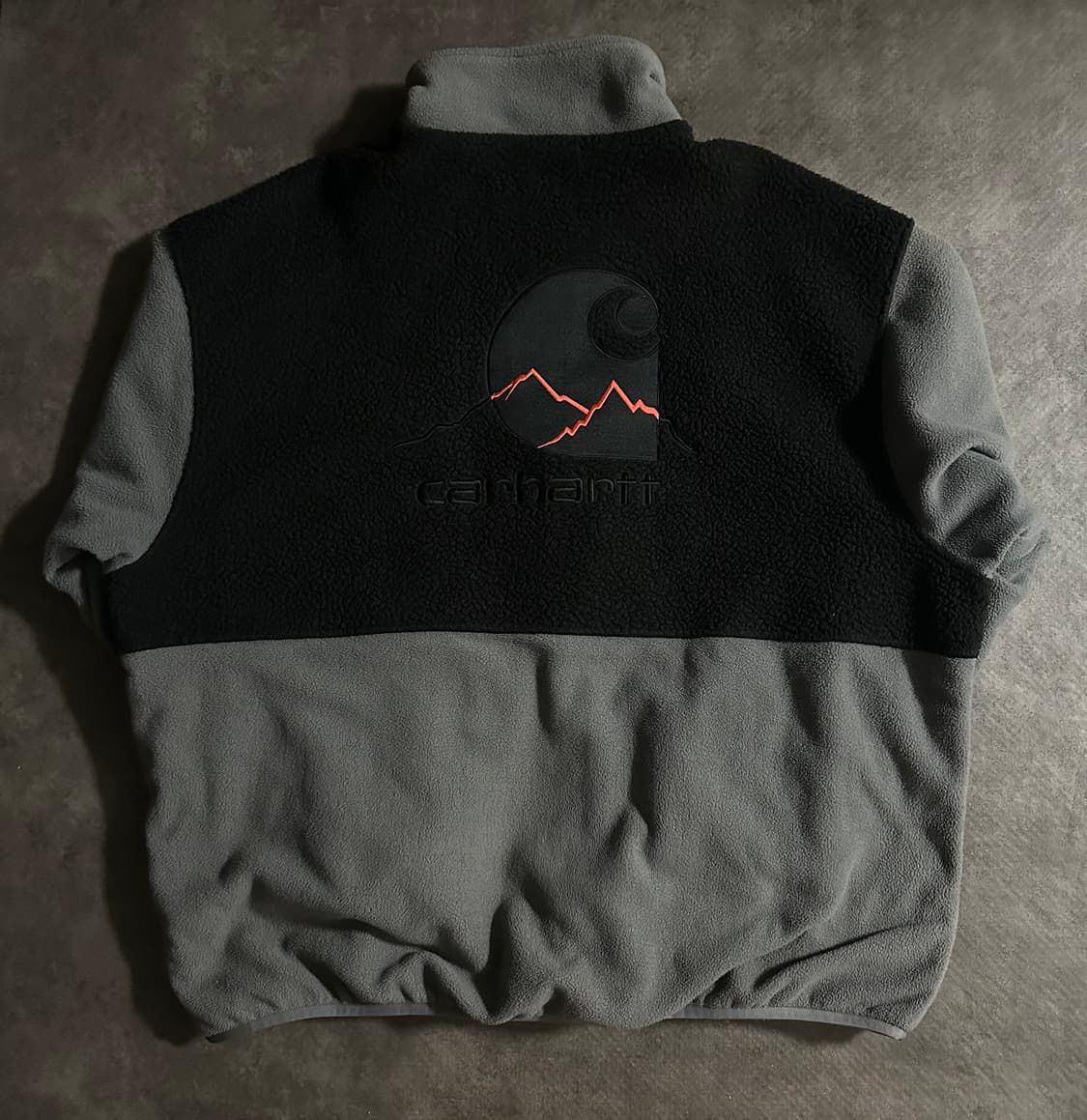 Carhartt WIP 플리스 집업 자켓 XL 오버핏 상품이미지5