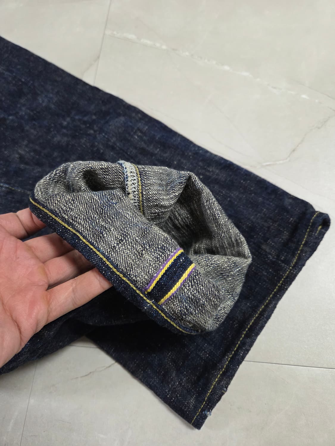 오니데님 카스리 288 17온스 34사이즈 상품이미지6