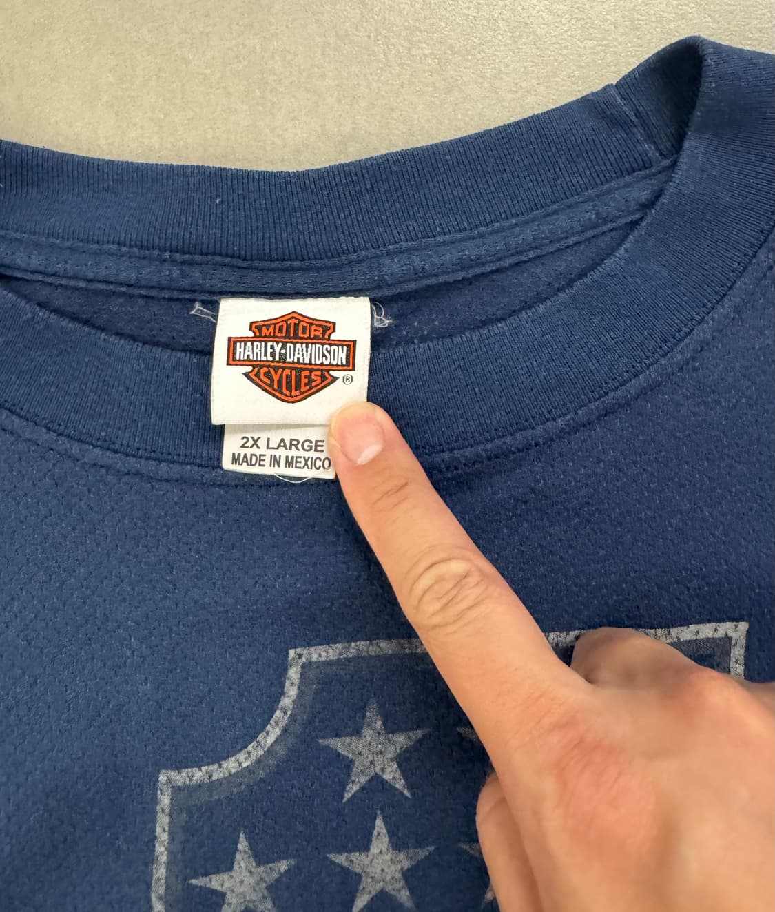 빈티지 Harley Davidson 티셔츠 XXL 상품이미지3