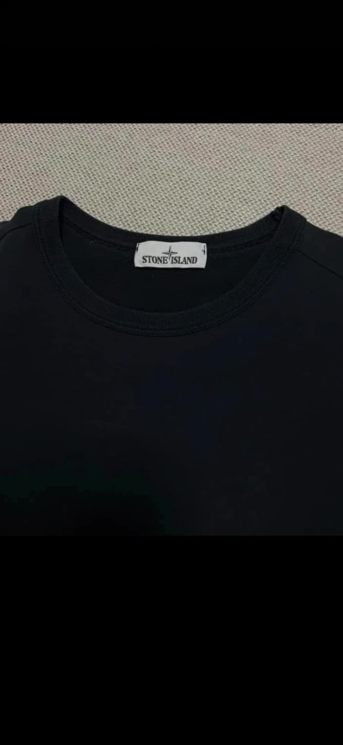 스톤아일랜드 맨투맨 블랙 상품이미지3