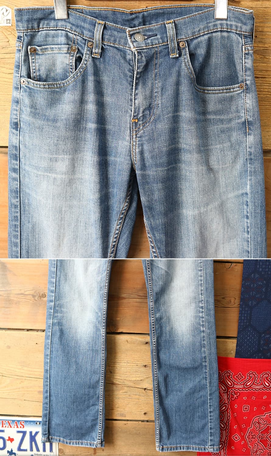 LEVIS 리바이스 527 부츠컷 데님 29 미만 세탁완료  상품이미지3