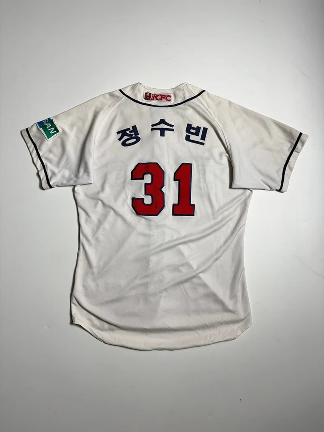 두산베어스 정수빈 선수 반팔 유니폼 R2122 상품이미지1