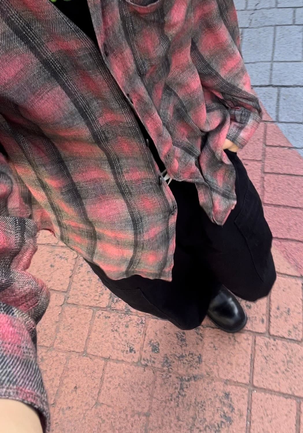 our legacy borrowed check shirt 상품이미지1