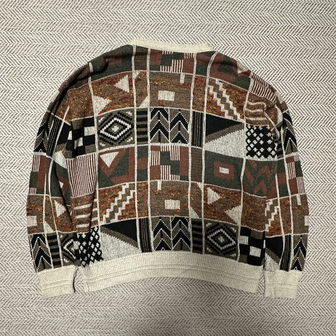 VINTAGE usa made knit sweater 상품이미지2