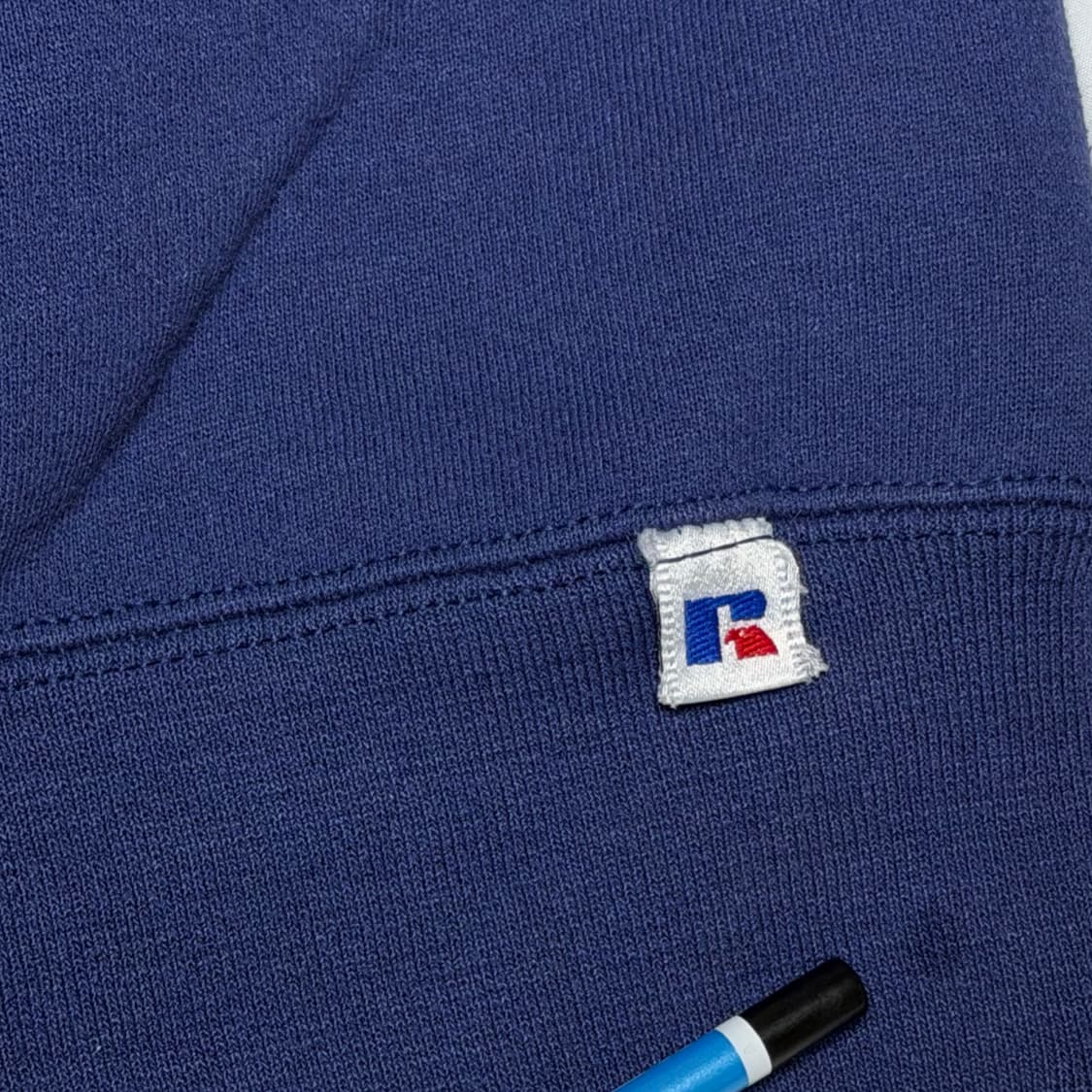 90s Russell sweat Navy L USA 상품이미지4