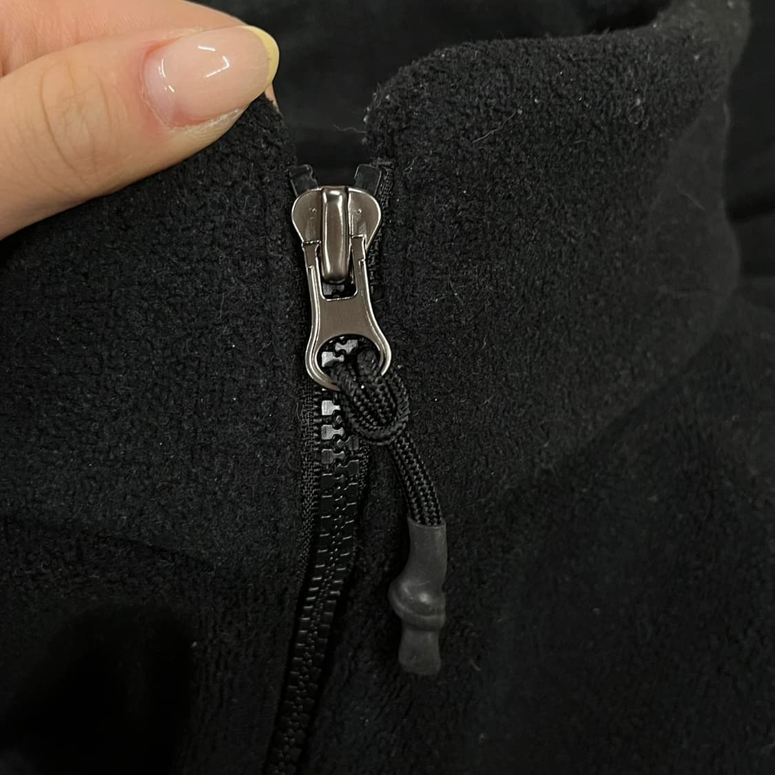 [정품/M] 골스튜디오 블랙 플리스 조끼 b10 상품이미지6