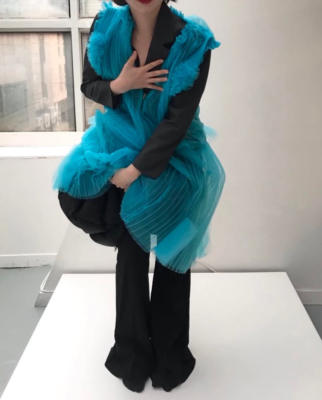 에옹쓰 2024 샤샤 드레스 원피스(아쿠아 블루) eonts SHASHA 상품이미지3