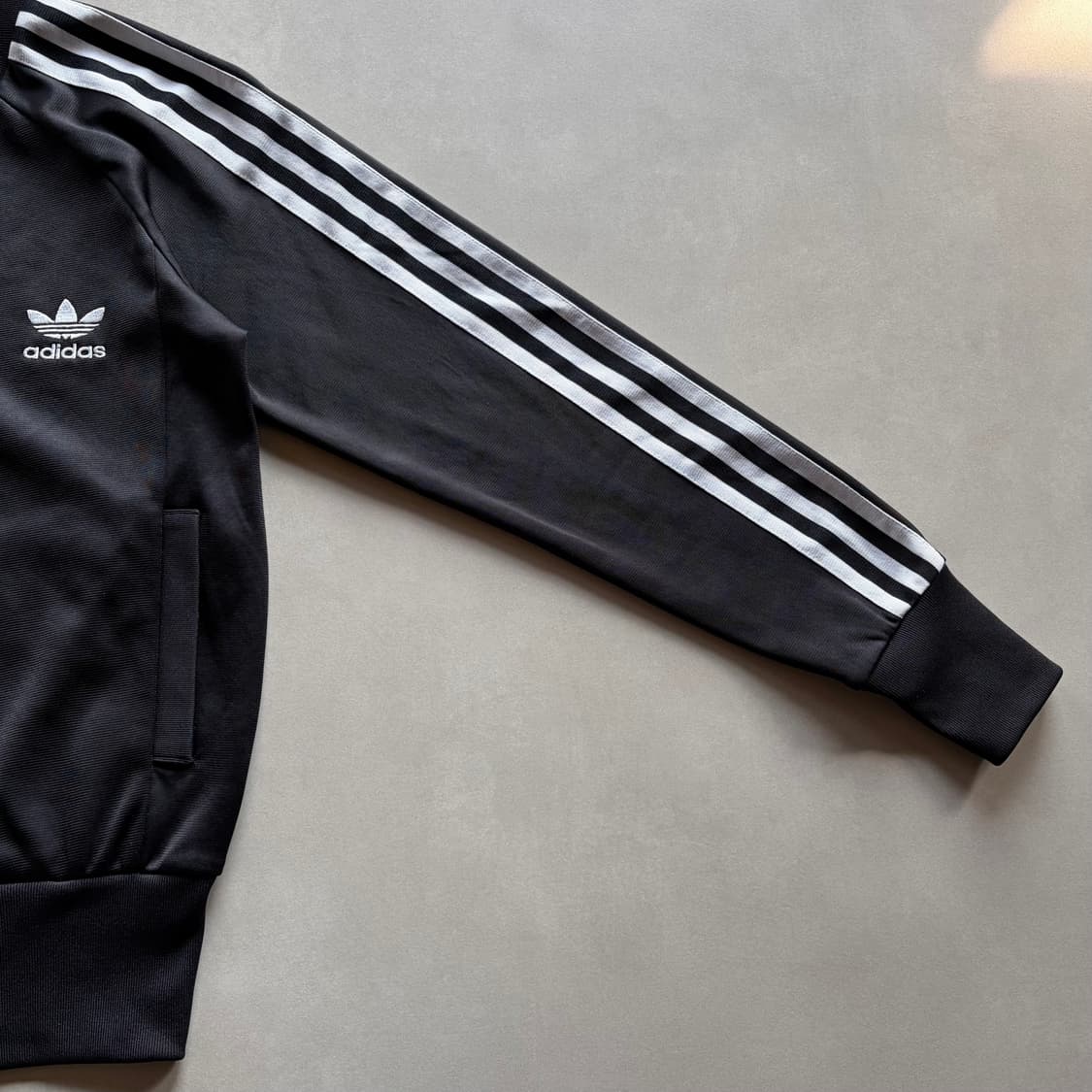 [XS]아디다스 트레포일 블랙 트랙탑 져지 상품이미지5