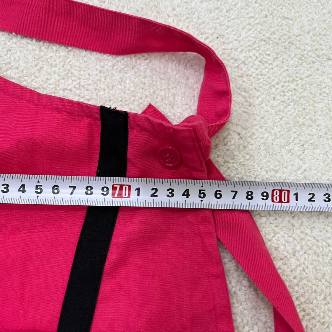 실측확인 입생로랑 앞치마 0415M 상품이미지4