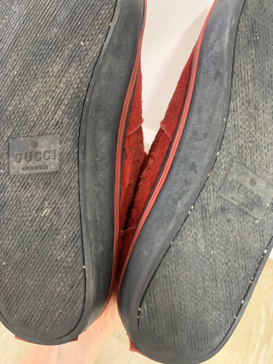 gucci 구찌 스웨이드 자카드 부츠 상품이미지7