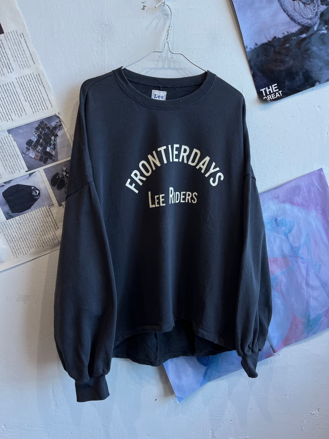 Lee 오버사이즈 맨투맨 스웻셔츠  상품이미지1