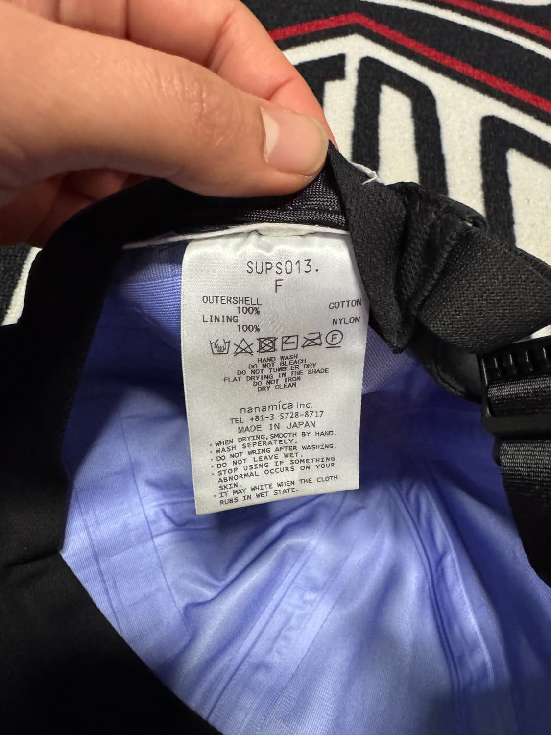 나나미카 고어텍스 캡 블랙 상품이미지8