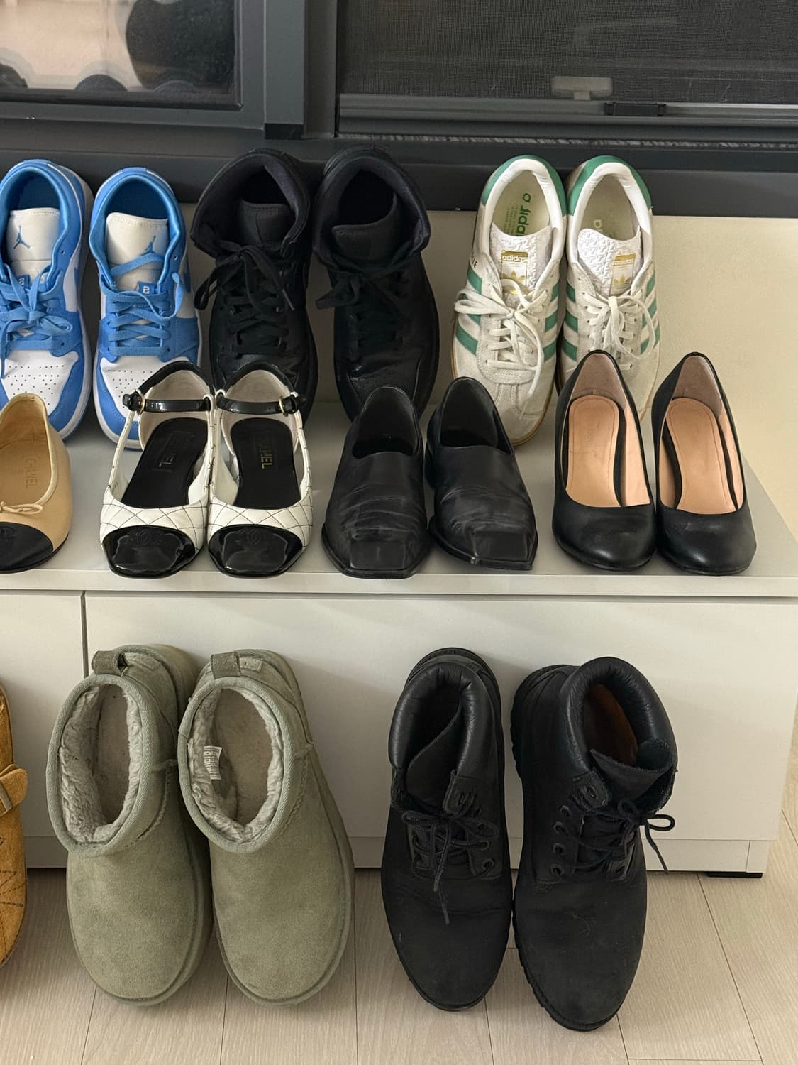 신발 정리 모음 (닥터마틴/팀버랜드/폴리테루/트리밍버드/조던/샤넬) 상품이미지3