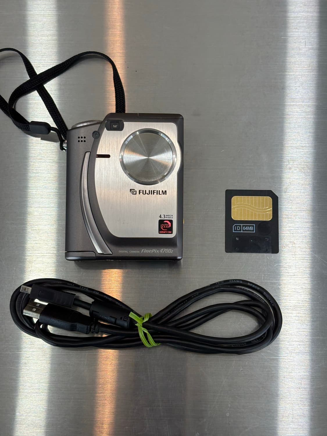 스미카케이블/스미카64mb)후지필름 파인픽스 4700z 블랙 빈티지디카 상품이미지2