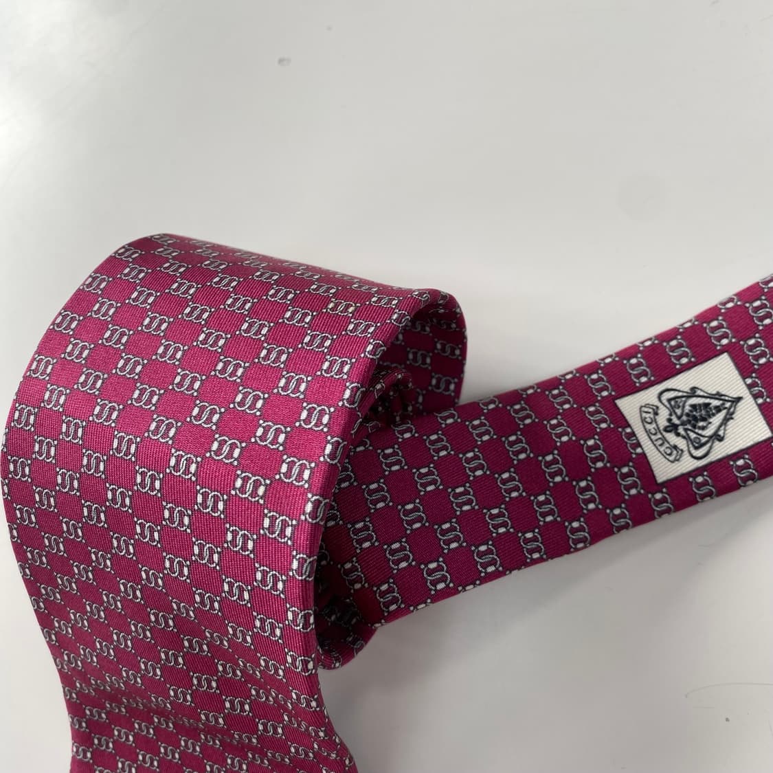 구찌(GUCCI) 명품 정품 넥타이 8.2cm 상품이미지4