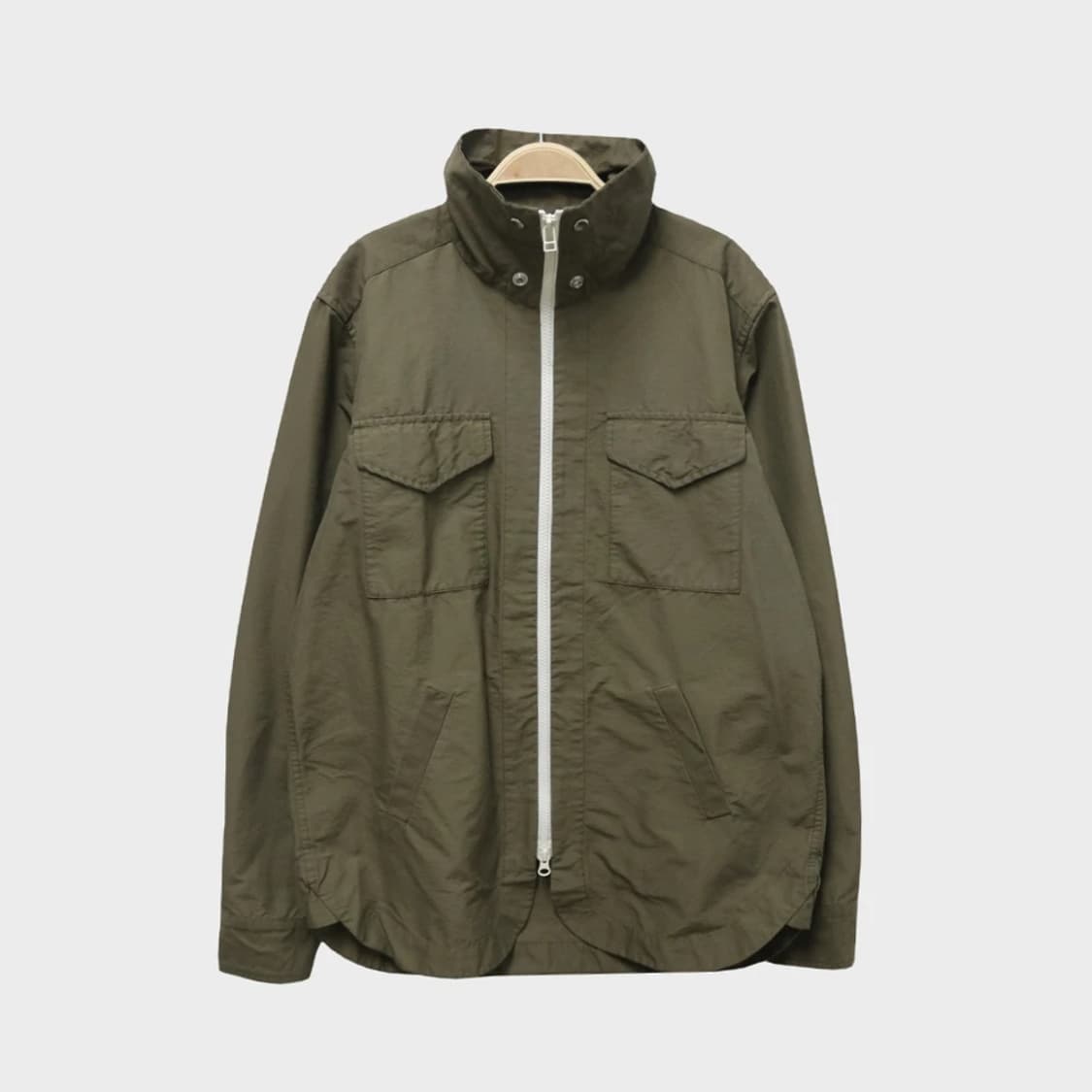 DENIME 밀리터리 하이넥 집업자켓 60451 상품이미지1