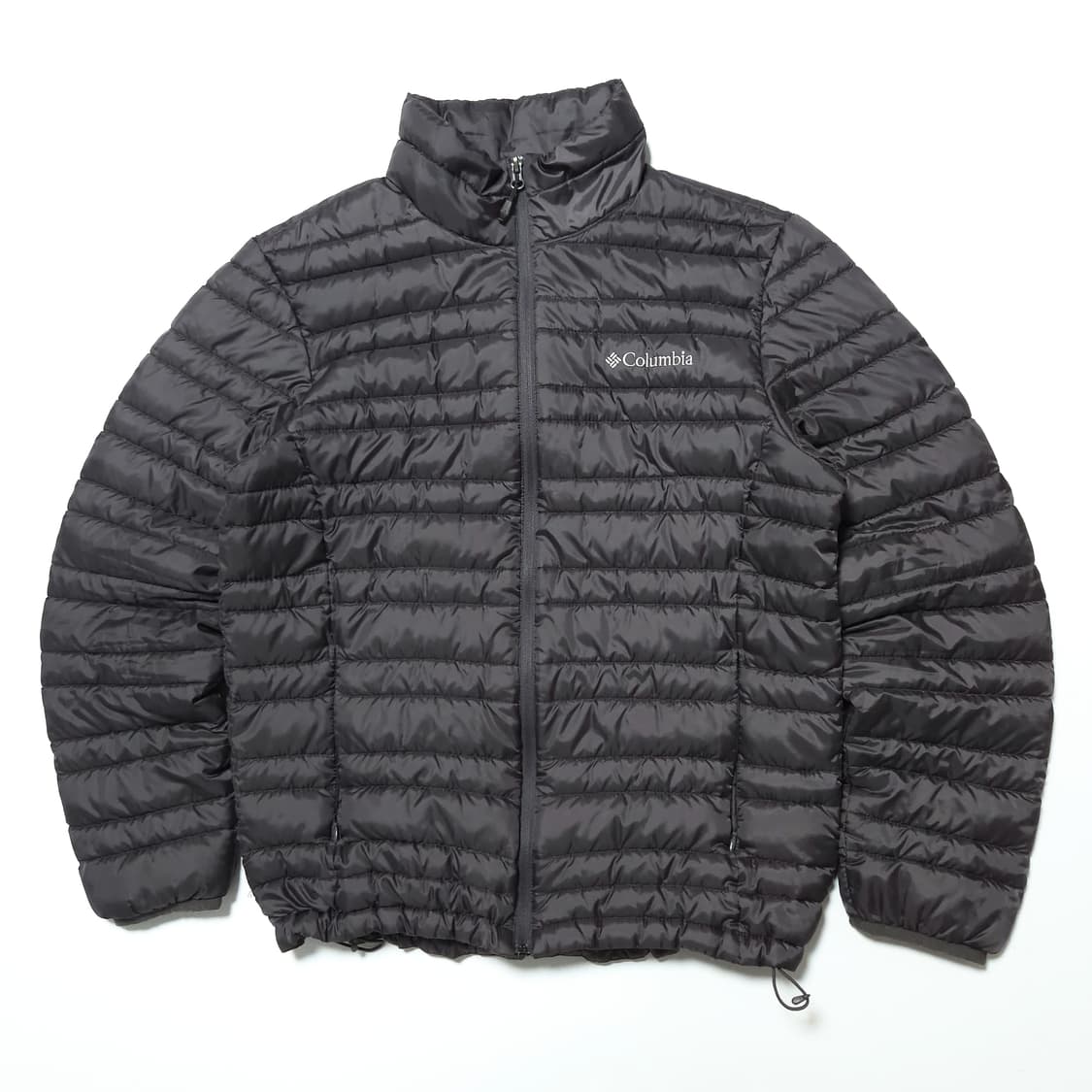 컬럼비아 구스다운 애벌레 경량 패딩 자켓 샤크그레이 상품이미지1