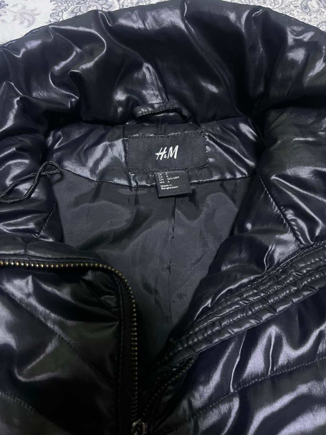 H&M 하이넥 경량패딩 상품이미지3