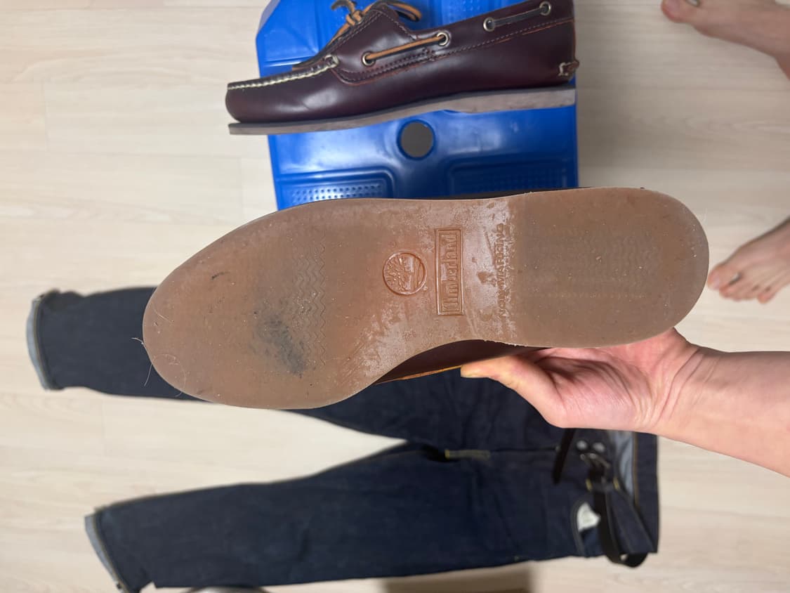 팀버랜드 2아이  보트 슈즈 270 사이즈 새상품 상품이미지5