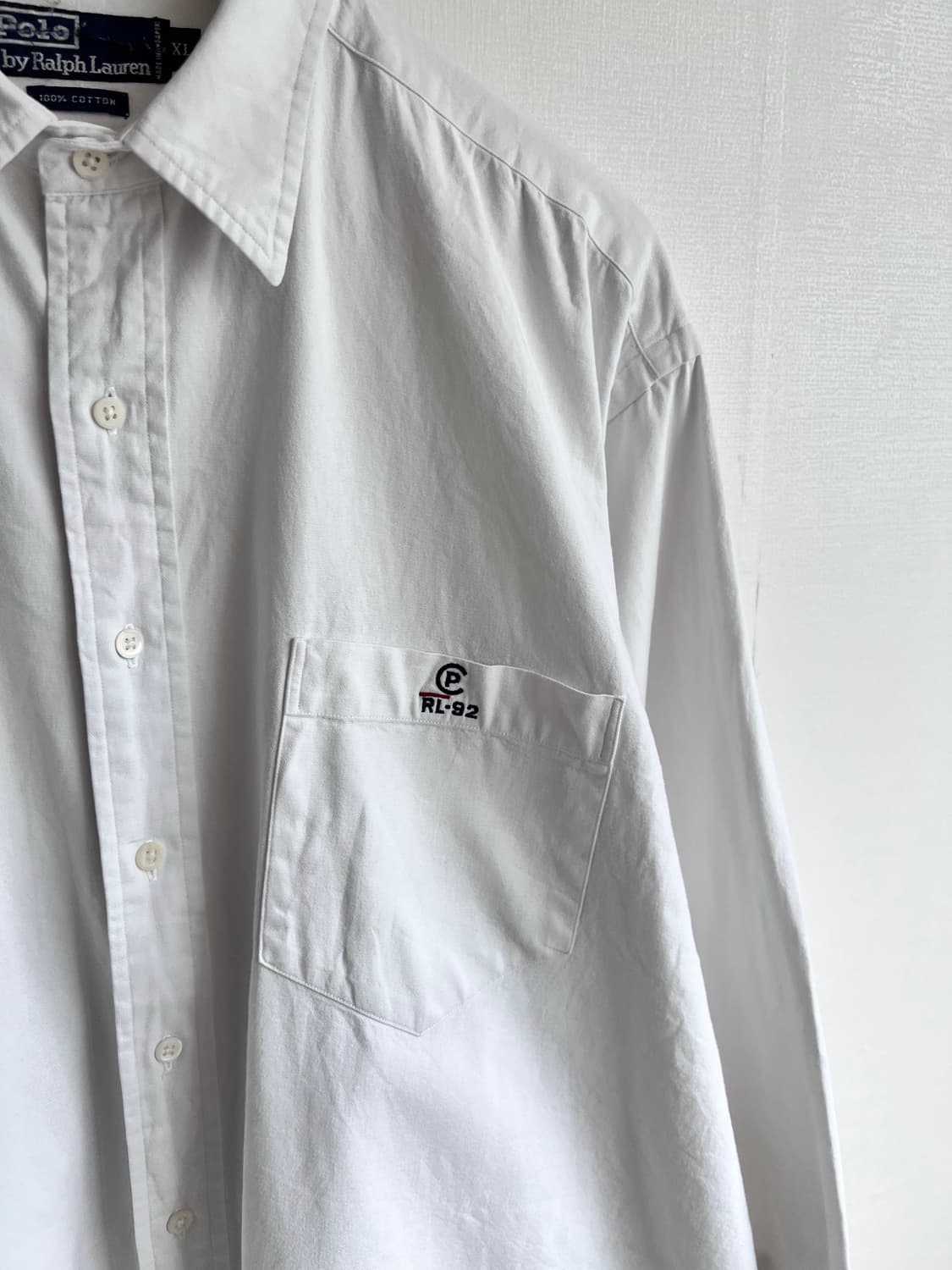 폴로 원포켓 화이트 셔츠  상품이미지4