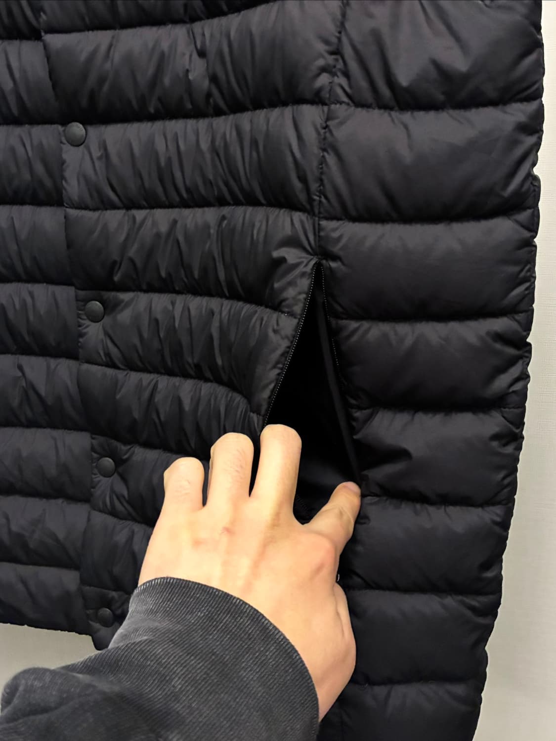 (L)mont bell 몽벨 에드가 라운드넥 경량 구스다운 베스트 조끼 상품이미지5