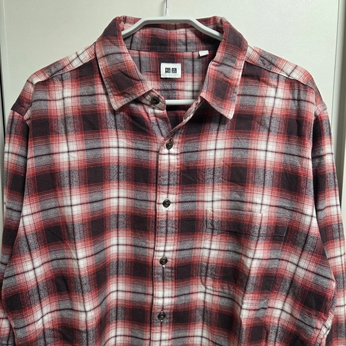 유니클로 체크 셔츠 L-XL(100-105) 상품이미지2