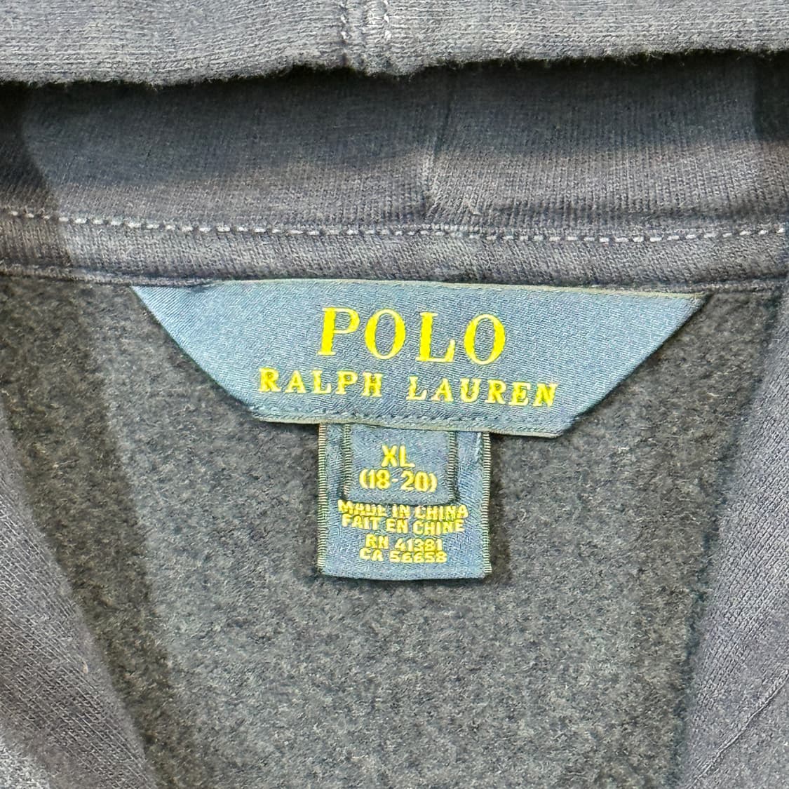 M) 폴로 랄프로렌 네이비 후드집업 상품이미지7