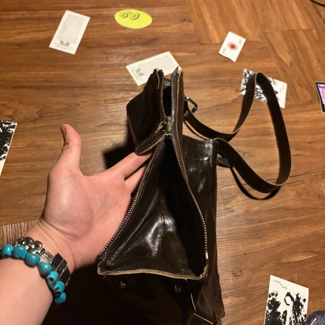 Francesco Blasta 2-way leather bag 상품이미지4