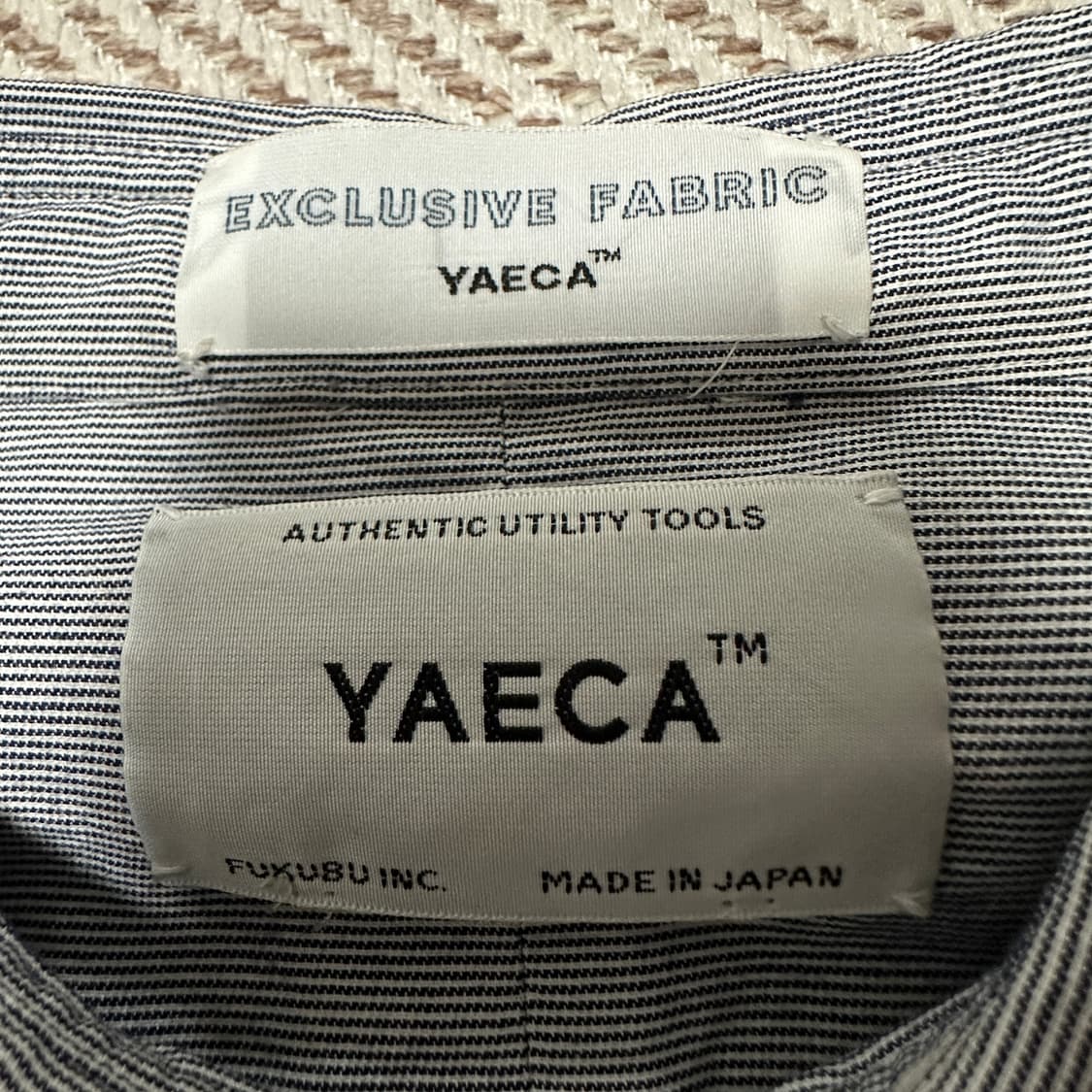 YAECA japan made shirt 상품이미지3