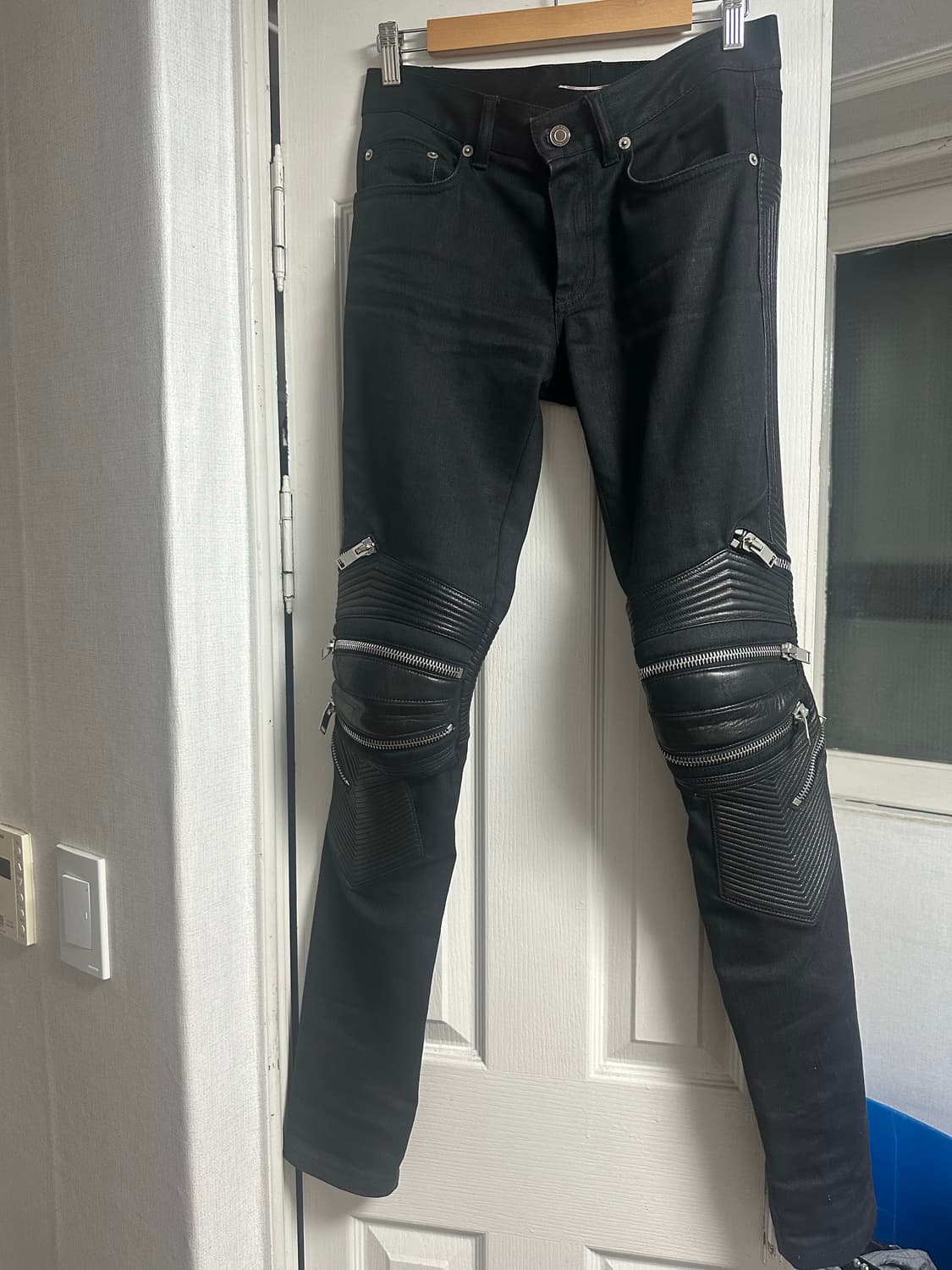 생로랑 14fw 레더패널진 30 상품이미지1