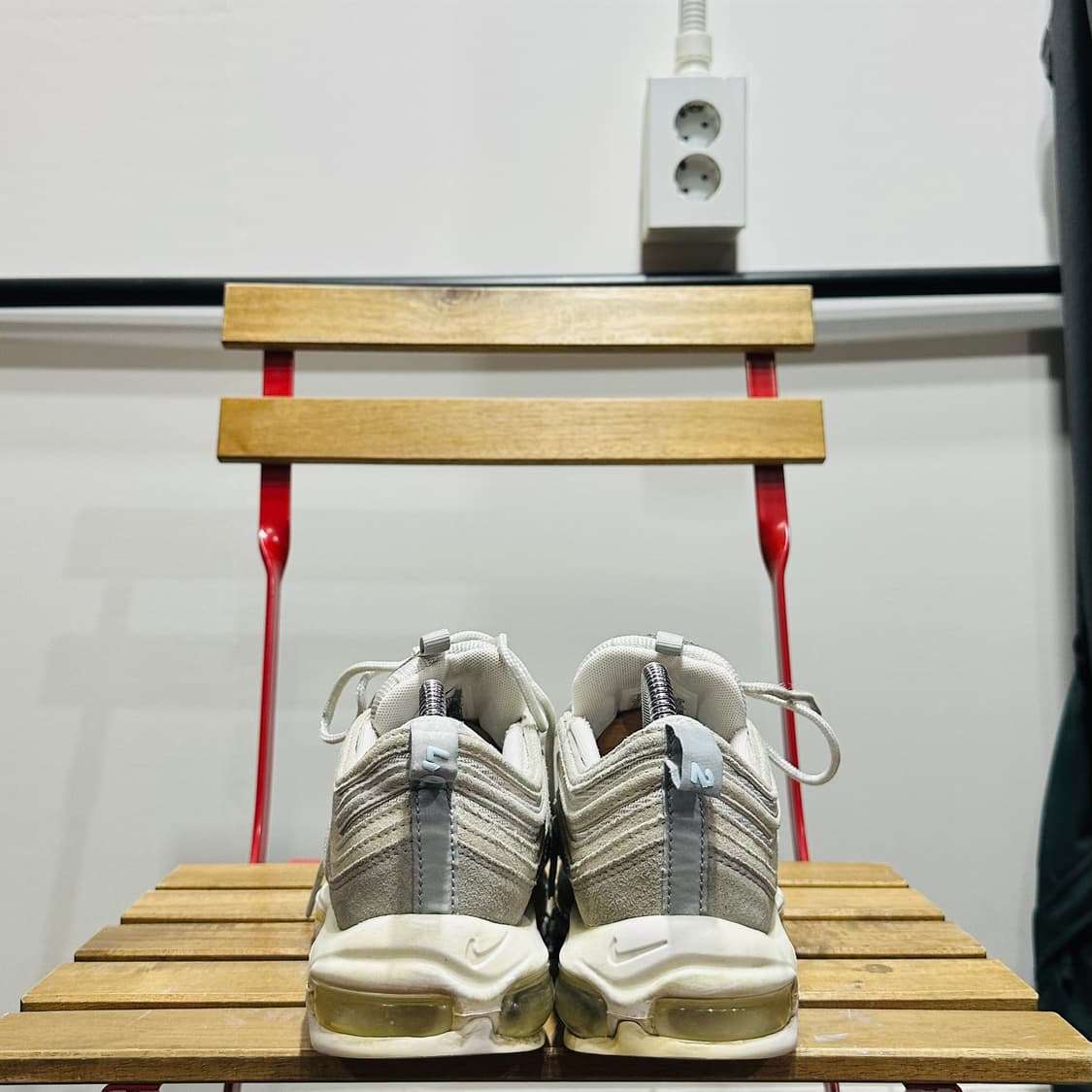255) 나이키 운동화 남성 남자 신발 에어맥스 97 그레이 스웨이드 상품이미지4