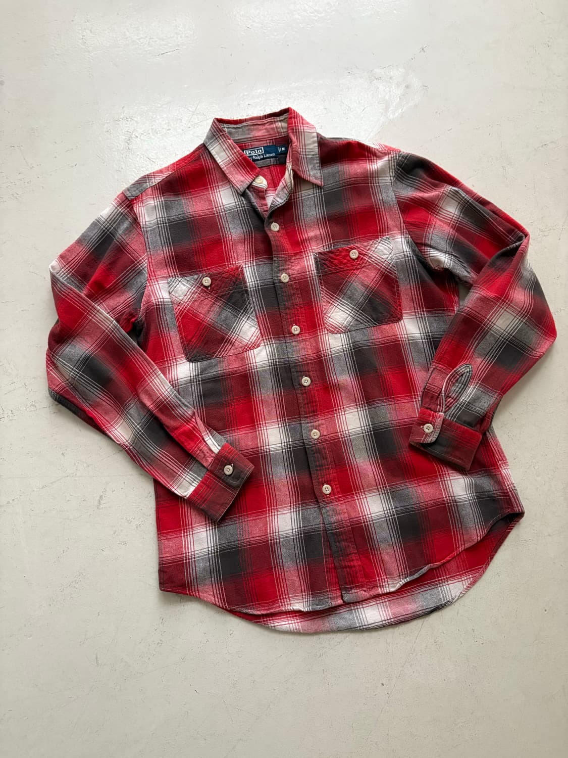 90s  Polo Ralph Lauren Flannel Check 상품이미지2