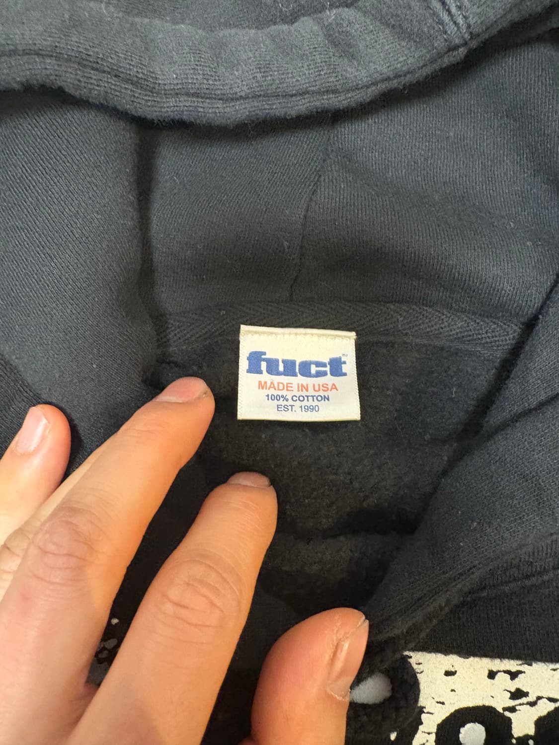 FUCT 퍽트 프린팅 후드 M(100) 슈프림 스투시 상품이미지3