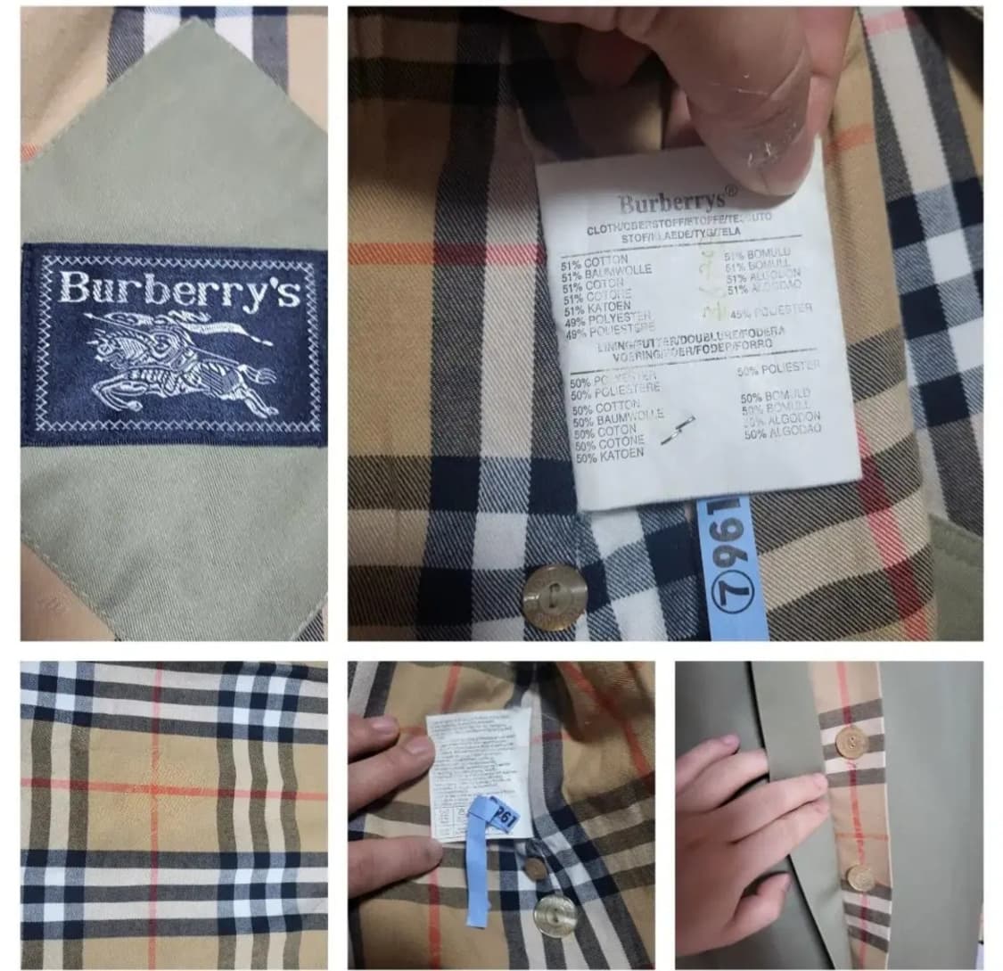 (100) 버버리트렌치코트 버버리코트 버버리자켓 상품이미지8