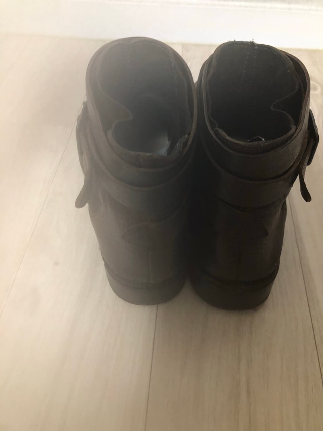 빈티지 브라운 부츠 상품이미지3