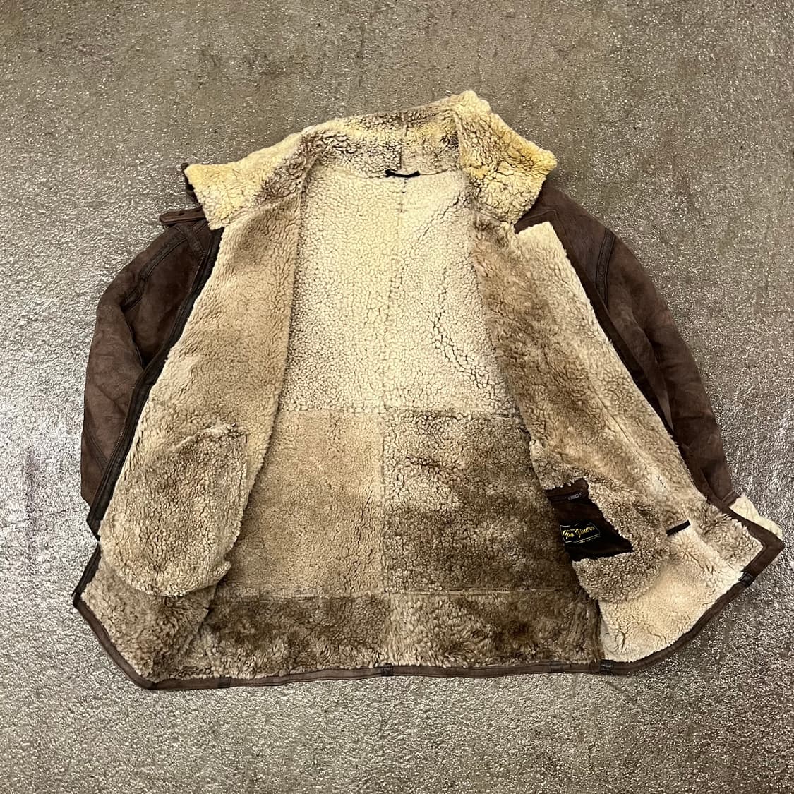 빈티지 B-3 양가죽 무스탕 (110) 상품이미지6