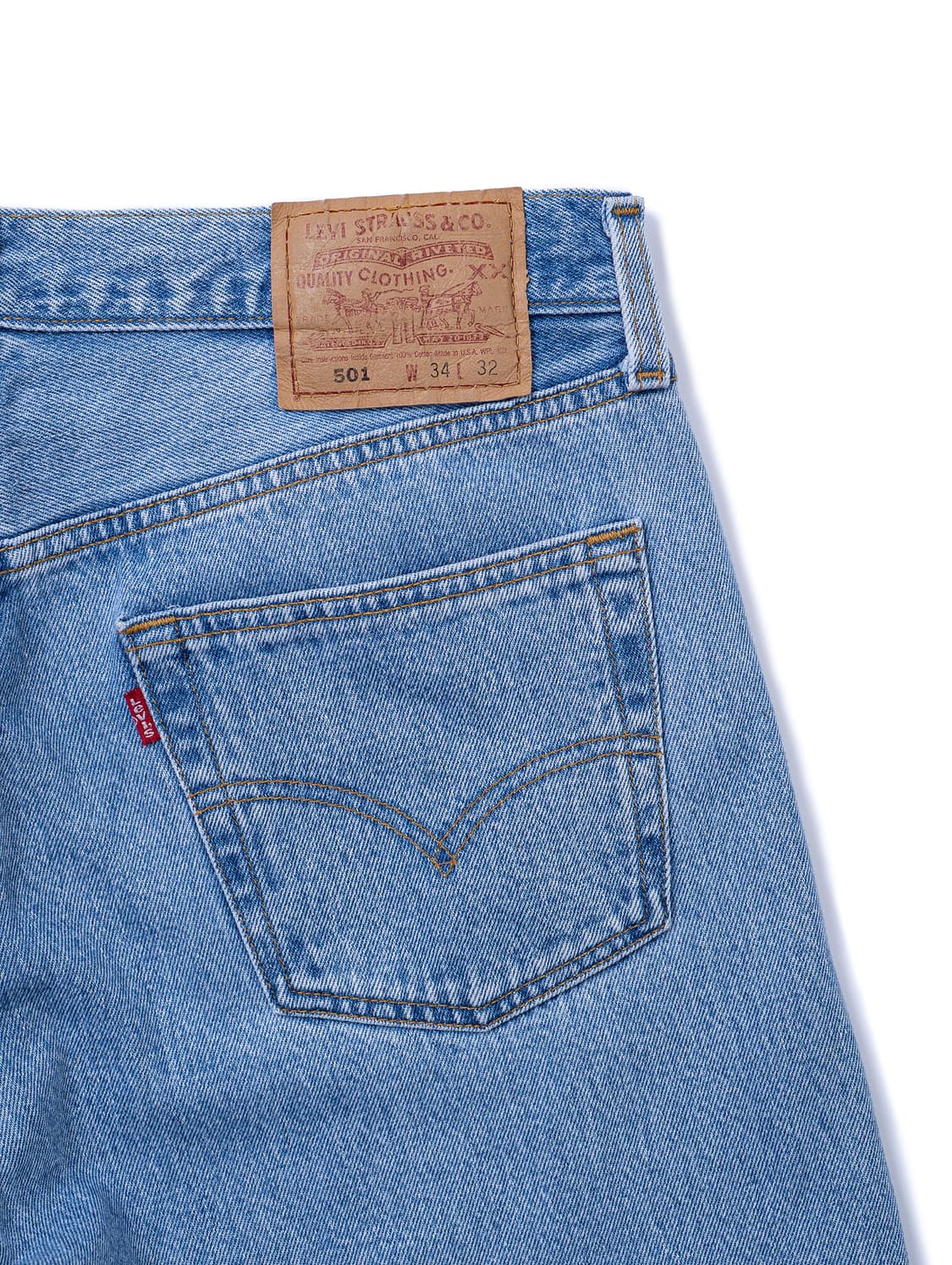 90s Levi's 501 Washed Denim Pants 상품이미지2