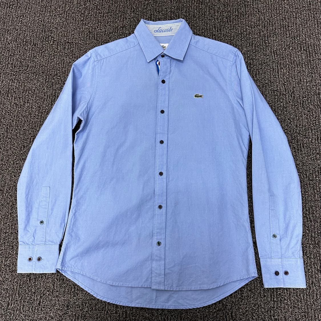 라코스테 옥스포드 하늘색 남방 여성 셔츠 95사이즈 상품이미지1
