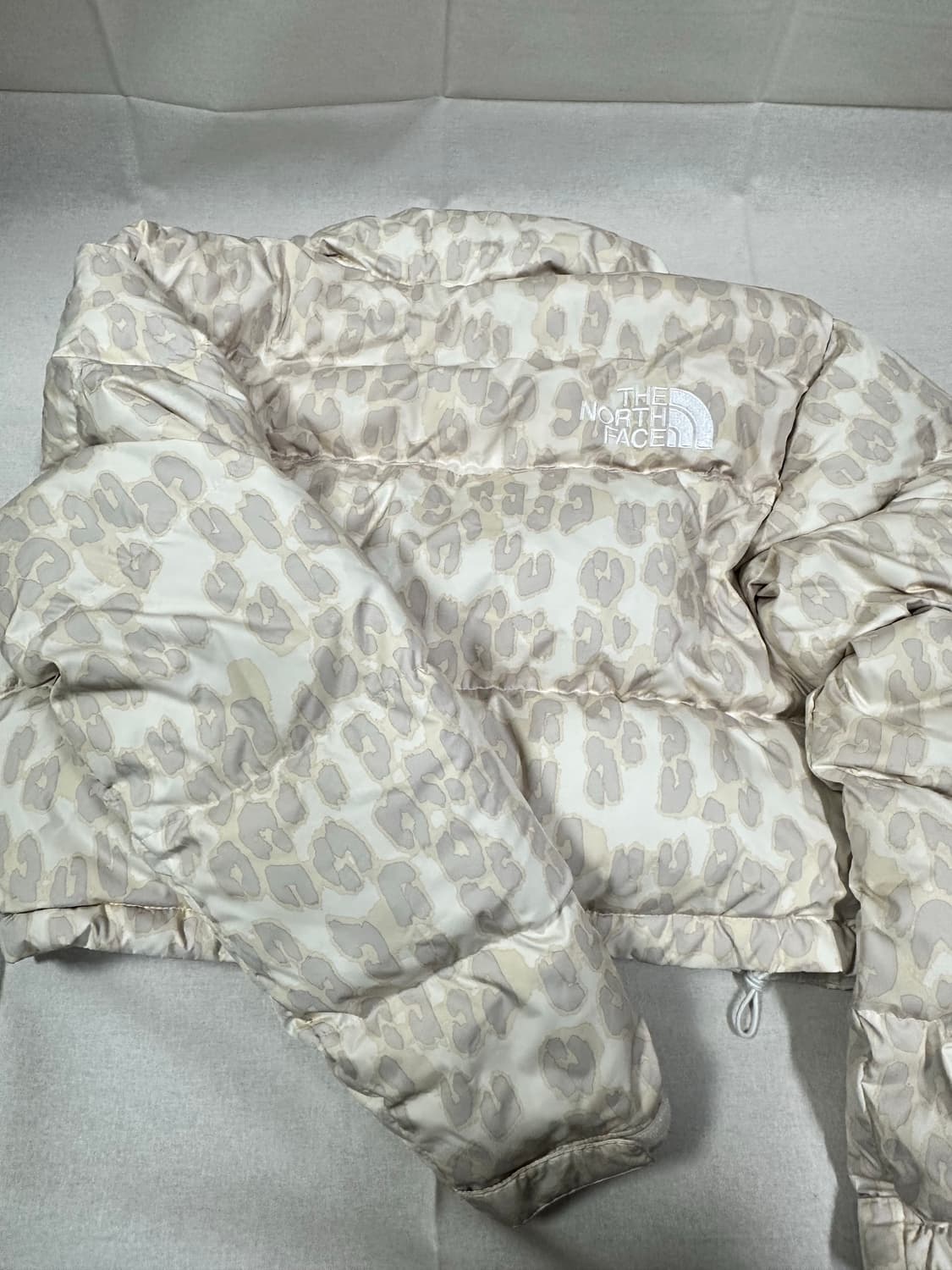 노스페이스 눕시 숏 자켓 레오파드 s  상품이미지5