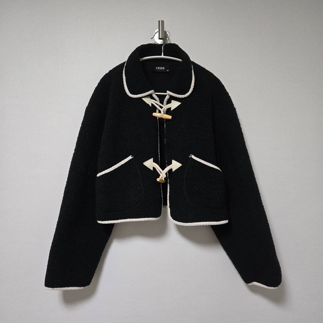 샵사이다 플리스 더플 숏 자켓 / 여성 자켓 / 여자 자켓 상품이미지1