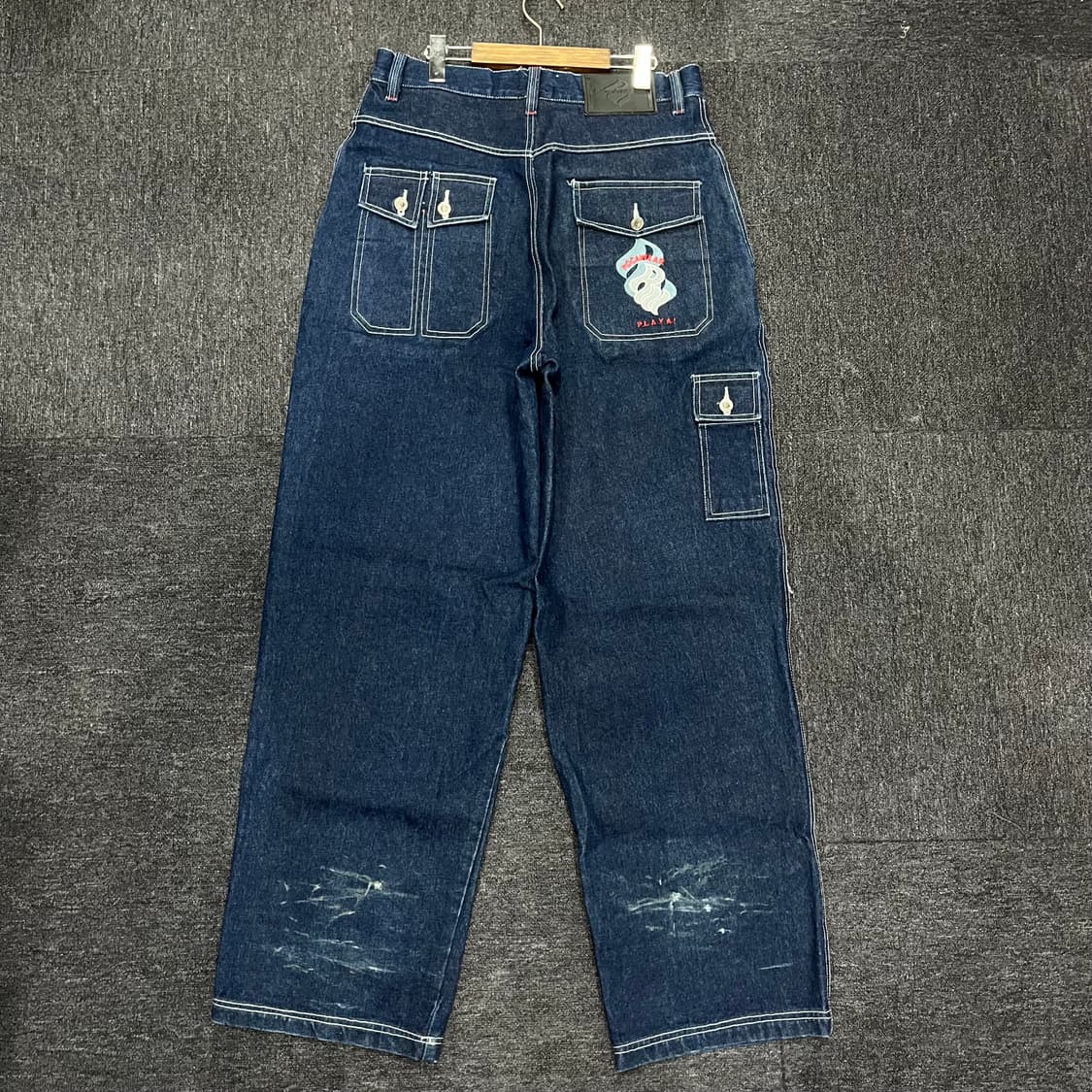 로카웨어 힙합 데님팬츠 상품이미지4